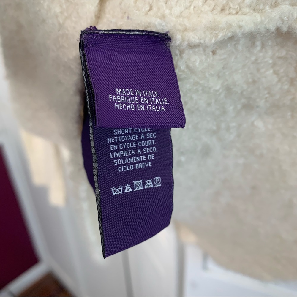 ❌SOLD❌ Ralph Lauren Collection Cashmere Silk Sweater - Picture 7 of 10